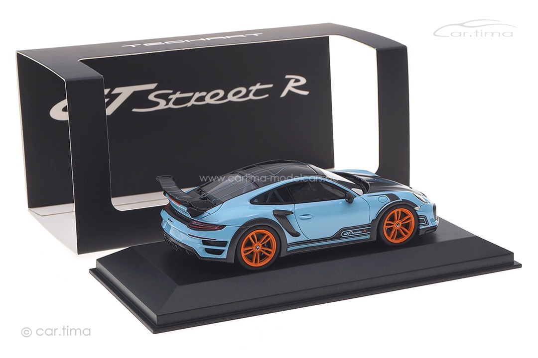 TECHART GTstreet R Gulfblau/Rad Gulforange TECHART Collection 1:43 091.992.143.008GO TECHART GTstreet R Gulfblau/Rad Gulforange TECHART Collection 1:43 091.992.143.008GO