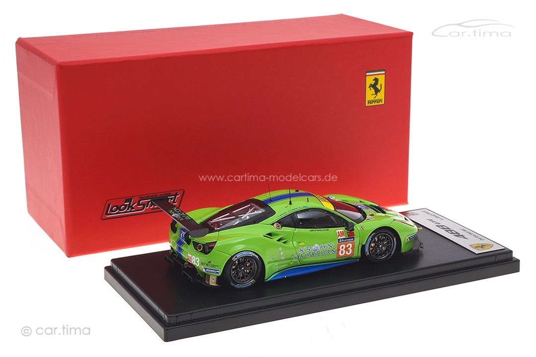 Ferrari 488 GTE 24h Le Mans 2017 Bertolini/Krohn/Jönsson LookSmart 1:43 LSLM075 Ferrari 488 GTE 24h Le Mans 2017 Bertolini/Krohn/Jönsson LookSmart 1:43 LSLM075