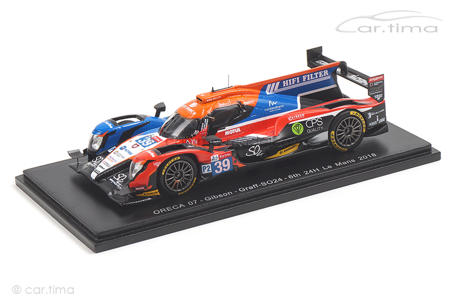 Oreca 07-Gibson 24h Le Mans 2018 Capillaire/Hirschi/Gommendy Spark 1:43 S7024 Oreca 07-Gibson 24h Le Mans 2018 Capillaire/Hirschi/Gommendy Spark 1:43 S7024