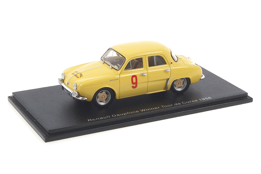 Renault Dauphine Winner Tour de Corse 1956 Thirion Ferrier Spark 1:43 S5208