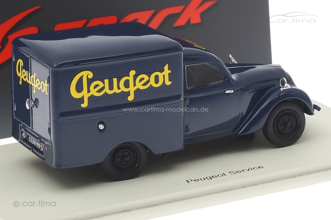 Peugeot 202 U "Peugeot Service" Spark 1:43 S7829 Peugeot 202 U "Peugeot Service" Spark 1:43 S7829