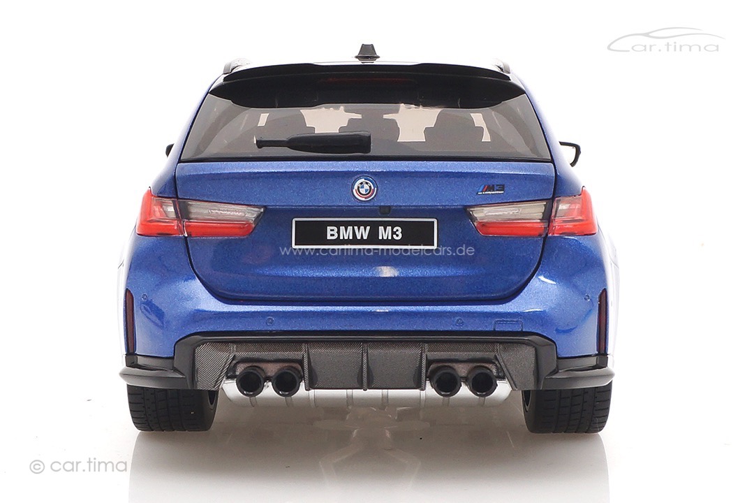BMW M3 Touring (G81) Portimao blue met. TSM 1:18 TSM181029