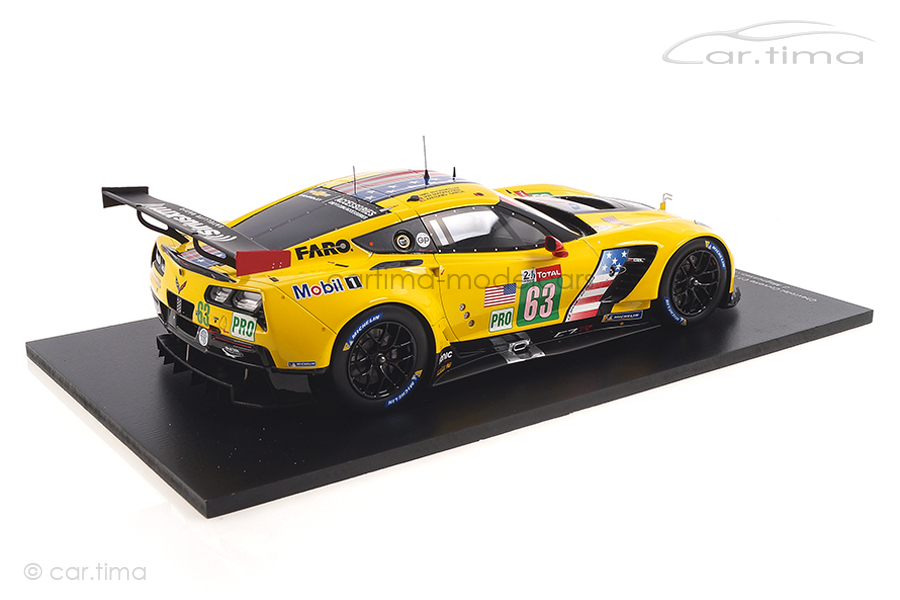 Chevrolet Corvette C7.R 24h Le Mans 2019 Garcia/Magnussen/Rockenfeller Spark 1:18 18S433