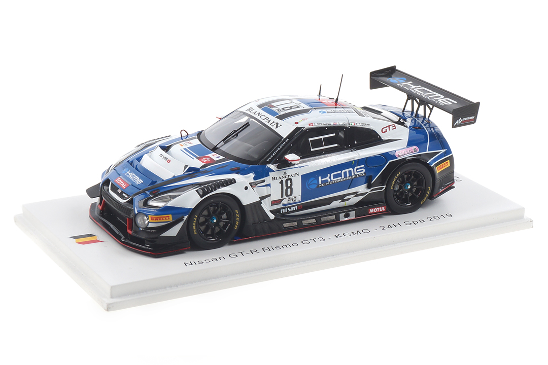 Nissan GT-R Nismo GT3 24h Spa 2019 Imperatori/Jarvis/Liberati Spark 1:43 SB262 Nissan GT-R Nismo GT3 24h Spa 2019 Imperatori/Jarvis/Liberati Spark 1:43 SB262