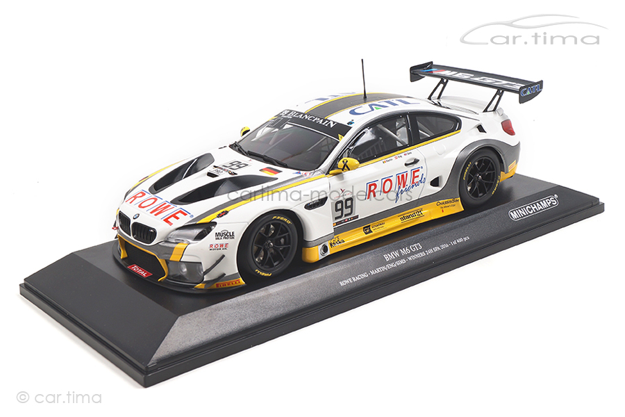 BMW M6 GT3 Winner 24h Spa 2016 Martin/Eng/Sims Minichamps 1:18 155162699 BMW M6 GT3 Winner 24h Spa 2016 Martin/Eng/Sims Minichamps 1:18 155162699