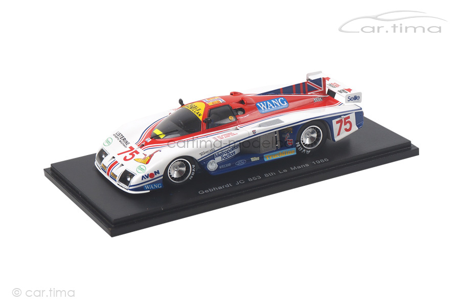 Gebhardt JC 843 24h Le Mans 1986 Harrower/Clements/Dodd Noble Spark 1:43 S4097 Gebhardt JC 843 24h Le Mans 1986 Harrower/Clements/Dodd Noble Spark 1:43 S4097