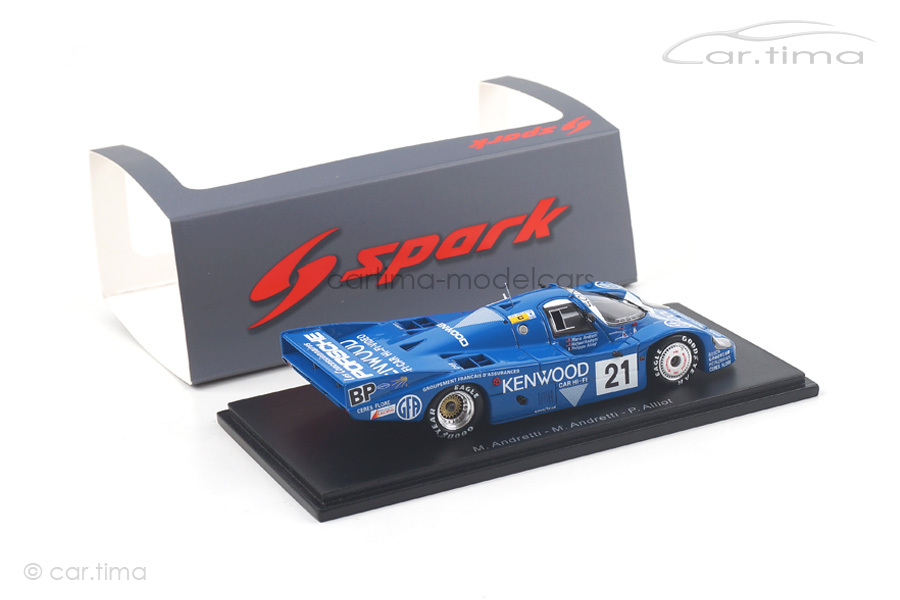 Porsche 956 L 24h Le Mans 1983 Andretti/Andretti/Alliot Spark 1:43 S5505 Porsche 956 L 24h Le Mans 1983 Andretti/Andretti/Alliot Spark 1:43 S5505