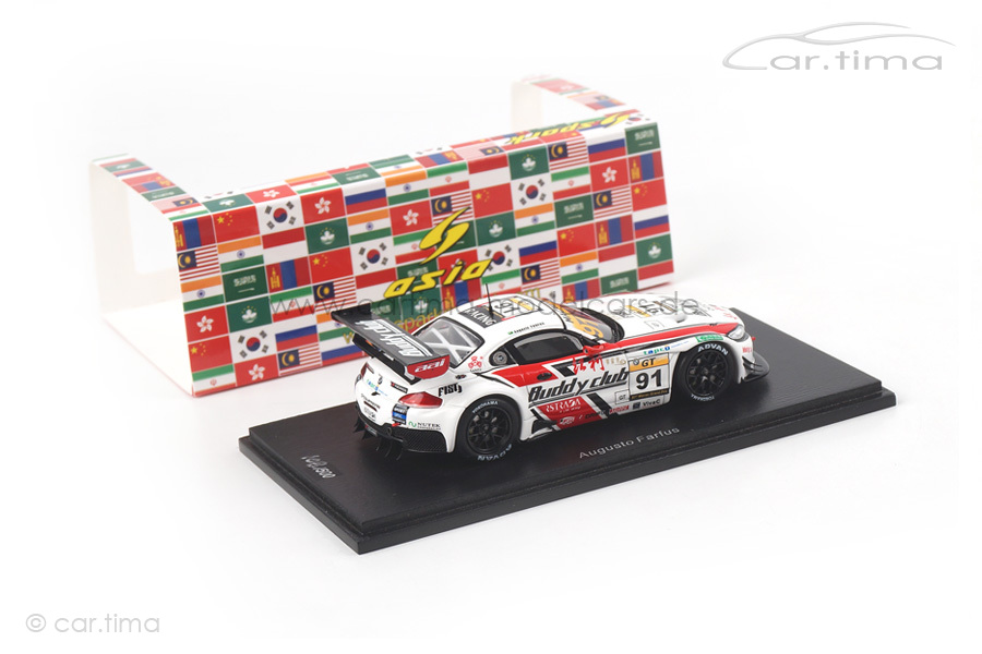 BMW Z4 GT3 Macau GT Cup 2014 Augusto Farfus Spark 1:43 SA072 BMW Z4 GT3 Macau GT Cup 2014 Augusto Farfus Spark 1:43 SA072