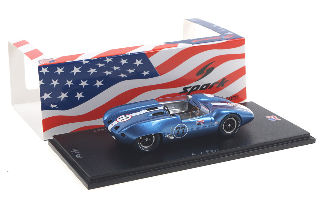 Scarab MK IV Winner Nassau Trophy Race 1963 A.J. Foyt Spark 1:43 US109 Scarab MK IV Winner Nassau Trophy Race 1963 A.J. Foyt Spark 1:43 US109