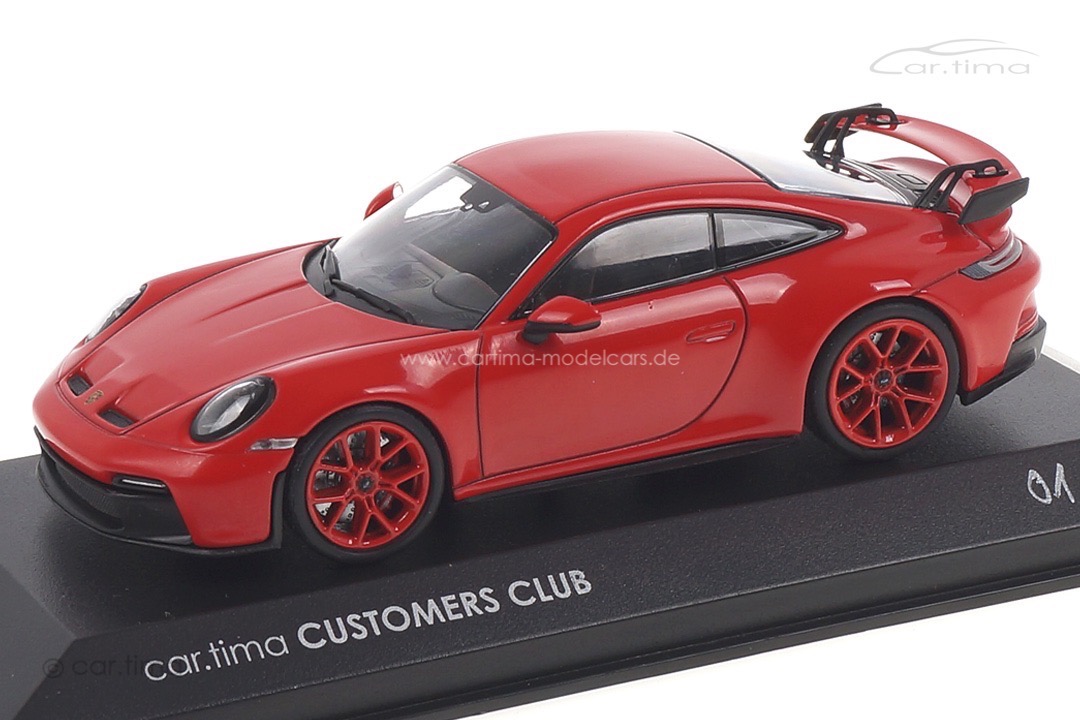 Porsche 911 (992) GT3 car.tima CUSTOMERS CLUB Minichamps car.tima CUSTOMIZED 1:43