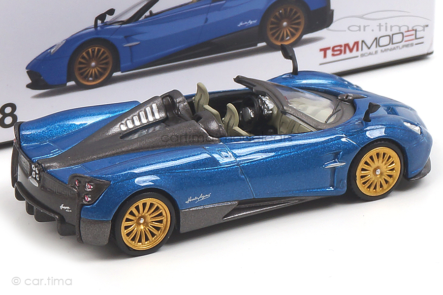 Pagani Huayra Roadster (LHD) Blue Francia MINI GT 1:64 MGT00038-L Pagani Huayra Roadster (LHD) Blue Francia MINI GT 1:64 MGT00038-L