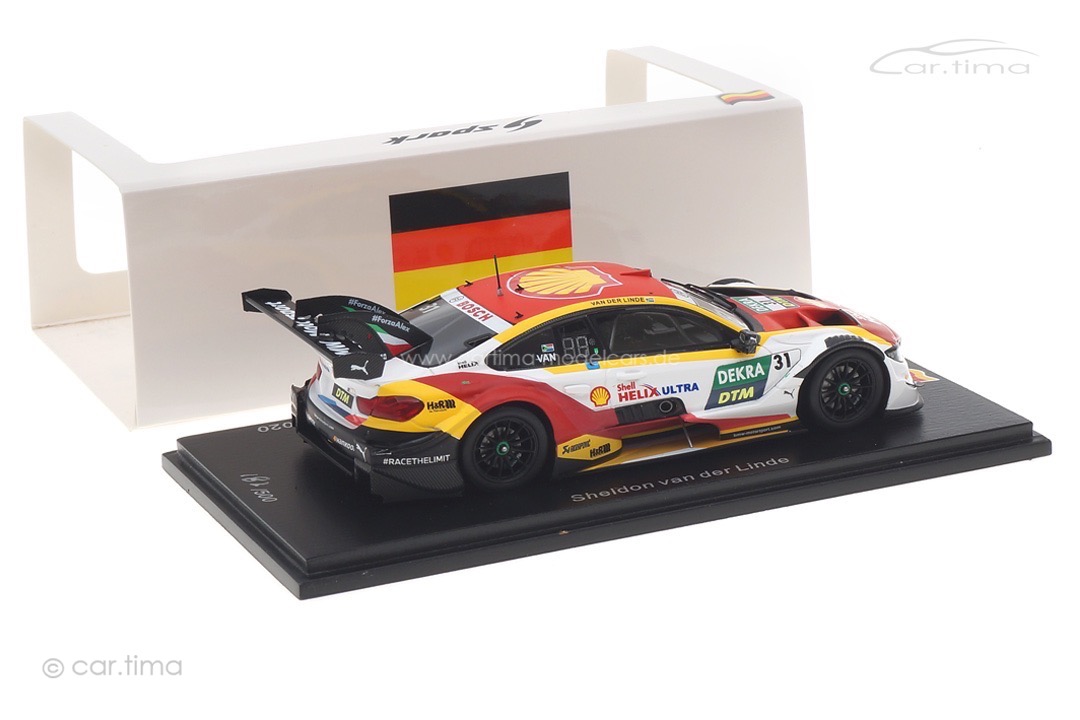 BMW M4 DTM Hockenheim 2020 Sheldon van der Linde Spark 1:43 SG666