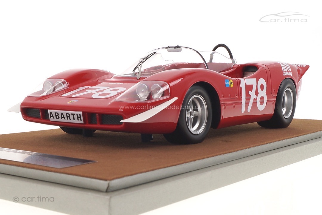 Abarth 2000 S Winner Targa Florio 1969 Bitter/Kelleners Tecnomodel 1:18 TM18-58C Abarth 2000 S Winner Targa Florio 1969 Bitter/Kelleners Tecnomodel 1:18 TM18-58C