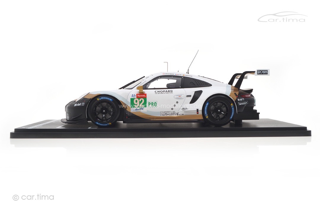 Porsche 911 (991) RSR 24h Le Mans 2019 Christensen/Estre/Vanthoor IXO 1:18 LEGT18024