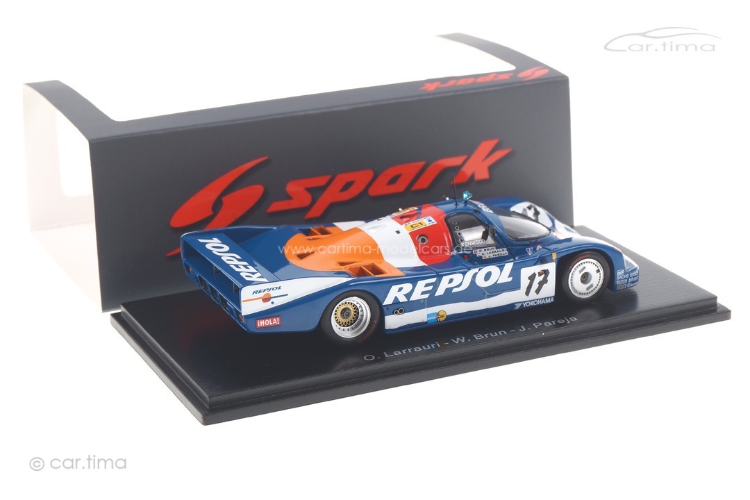 Porsche 962 C 24h Le Mans 1989 Brun/Larrauri/Pareja Spark 1:43 S9875
