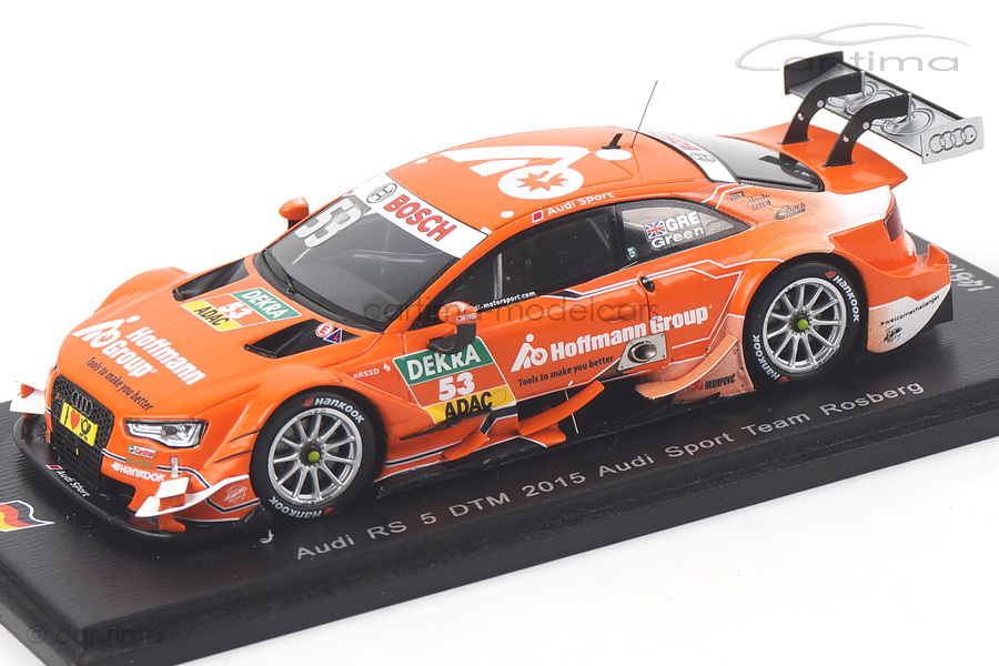 Audi RS5 DTM 2015 Jamie Green Spark 1:43 SG213 Audi RS5 DTM 2015 Jamie Green Spark 1:43 SG213