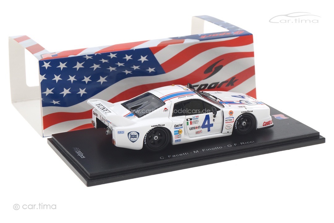 Lancia Beta Montecarlo 24h Daytona 1980 Facetti/Finotto/Ricci Spark 1:43 US017 Lancia Beta Montecarlo 24h Daytona 1980 Facetti/Finotto/Ricci Spark 1:43 US017