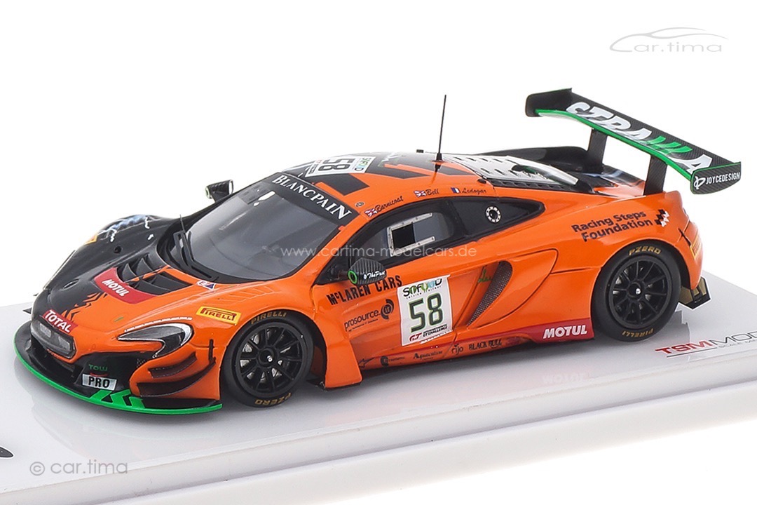 McLaren 650S GT3 24h Spa 2017 Bell/Barnicoat/Ledogar TSM 1:43 TSM430345 McLaren 650S GT3 24h Spa 2017 Bell/Barnicoat/Ledogar TSM 1:43 TSM430345
