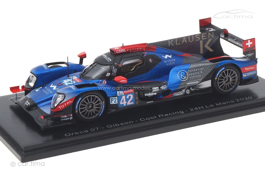 Oreca 07-Gibson 24h Le Mans 2020 Borga/Coigny/Lapierre Spark 1:43 S7980