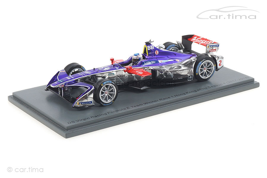 DS Virgin Racing Winner Race 1 Hong Kong ePrix Season 4 2017-2018 Sam Bird Spark 1:43 S5936 DS Virgin Racing Winner Race 1 Hong Kong ePrix Season 4 2017-2018 Sam Bird Spark 1:43 S5936