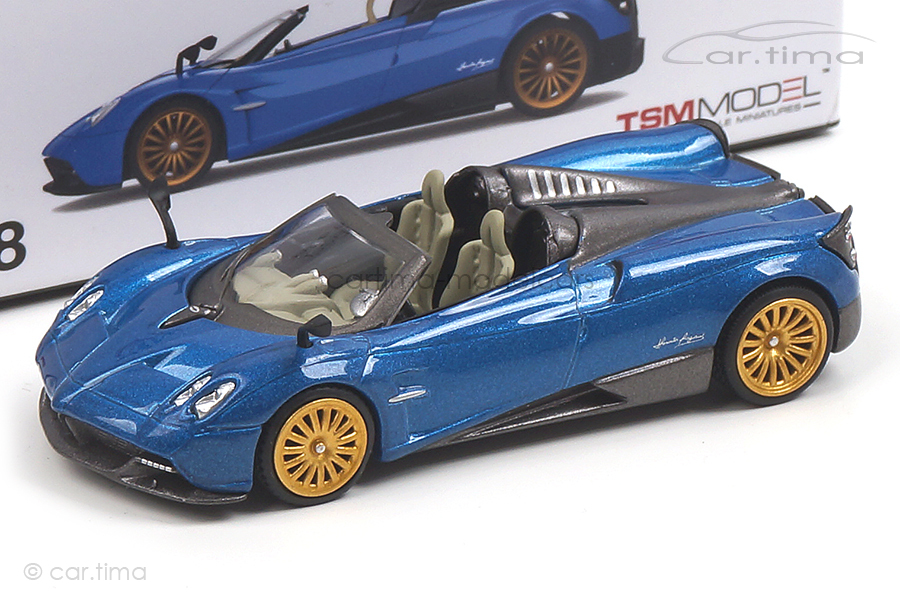 Pagani Huayra Roadster (LHD) Blue Francia MINI GT 1:64 MGT00038-L Pagani Huayra Roadster (LHD) Blue Francia MINI GT 1:64 MGT00038-L