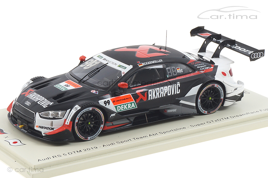 Audi RS5 DTM Super GTxDTM Dream Race Fuji 2019 Mike Rockenfeller Spark 1:43 SG454 Audi RS5 DTM Super GTxDTM Dream Race Fuji 2019 Mike Rockenfeller Spark 1:43 SG454