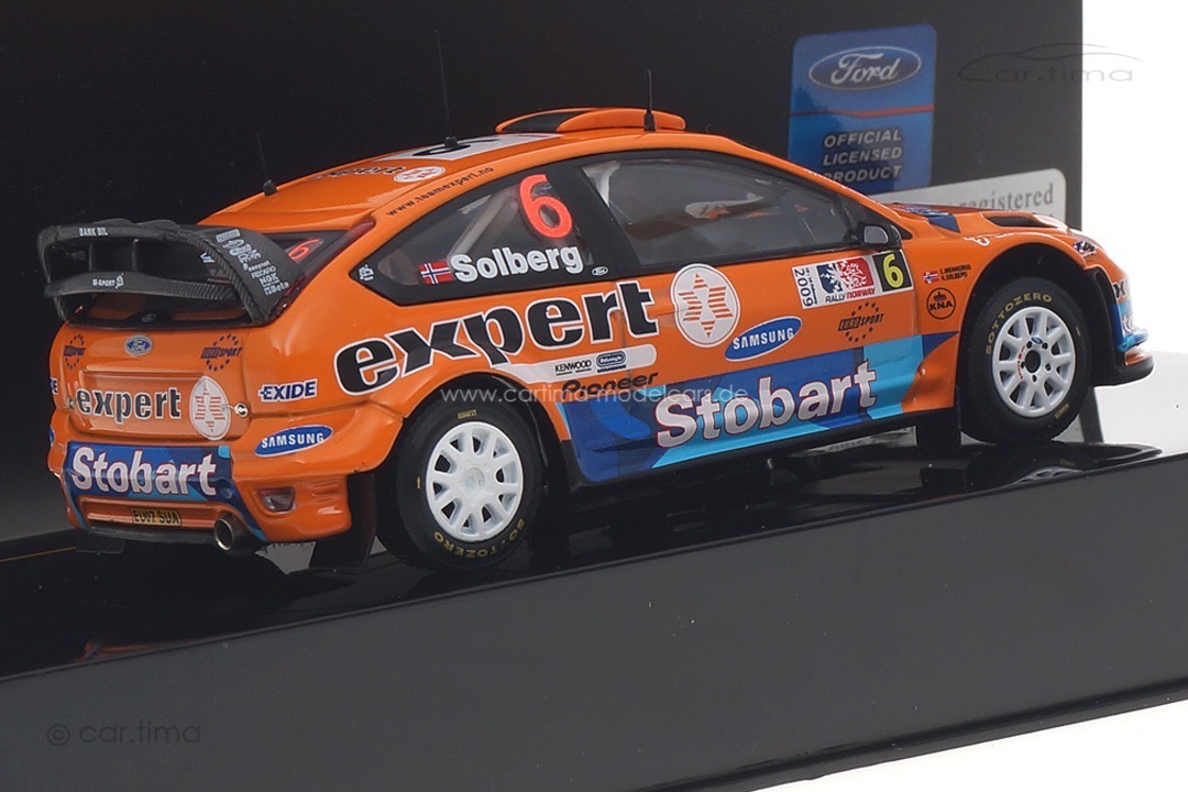 Ford Focus RS WRC 08 Rallye Norway 2009 Solberg/Menkerud IXO 1:43 RAM359 Ford Focus RS WRC 08 Rallye Norway 2009 Solberg/Menkerud IXO 1:43 RAM359