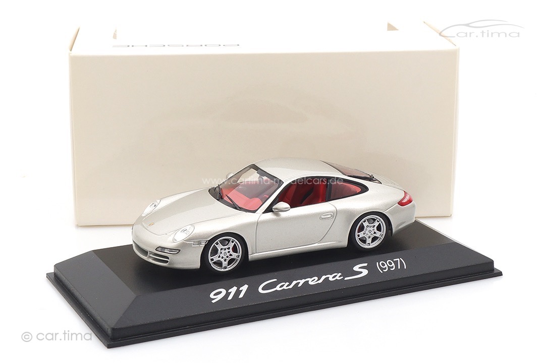 Porsche 911 (997) Carrera S Silber History Collection Minichamps 1:43 WAP02011815