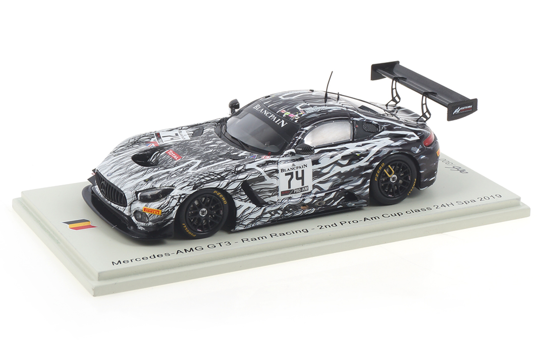 Mercedes-AMG GT3 24h Spa 2019 Burke/Frankenhout/Vos Spark 1:43 SB268 Mercedes-AMG GT3 24h Spa 2019 Burke/Frankenhout/Vos Spark 1:43 SB268