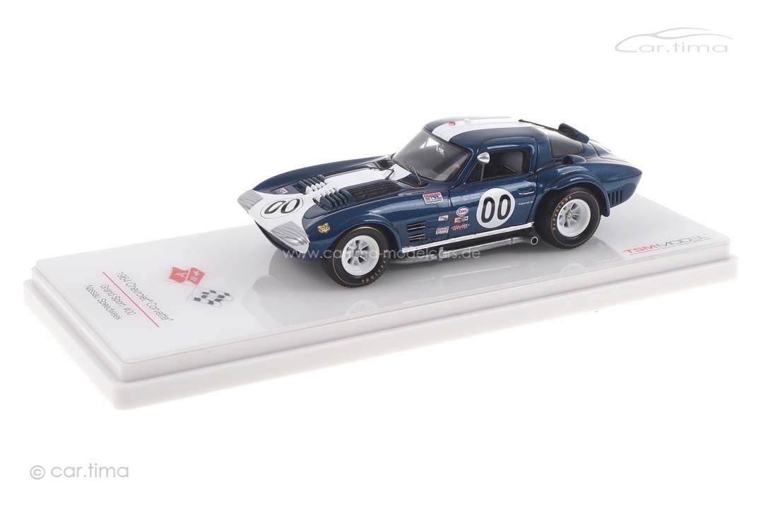 Chevrolet Corvette Grand Sport Nassau Speedweek 1964 TSM 1:43 TSM164318 Chevrolet Corvette Grand Sport Nassau Speedweek 1964 TSM 1:43 TSM164318
