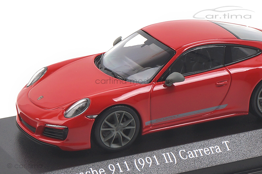 Porsche 911 (991 II) Carrera T Indischrot Minichamps 1:43 CA04319002