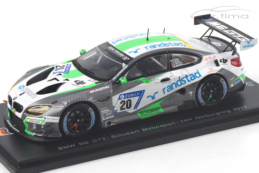 BMW M6 GT3 24h Nürburgring 2017 Krohn/Müller/Spengler/Wittmer Spark 1:43 SG364 BMW M6 GT3 24h Nürburgring 2017 Krohn/Müller/Spengler/Wittmer Spark 1:43 SG364