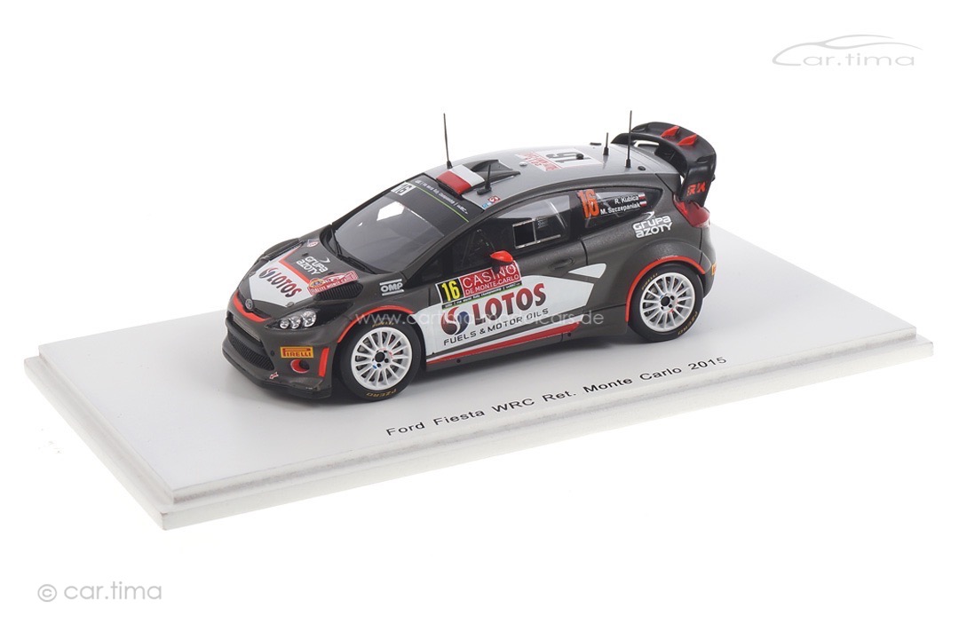 Ford Fiesta WRC Rallye Monte Carlo 2015 Kubica/Szczepaniak Spark 1:43 S4511 Ford Fiesta WRC Rallye Monte Carlo 2015 Kubica/Szczepaniak Spark 1:43 S4511