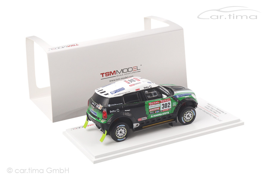 Mini Countryman All4 Racing Winner Rally Dakar 2012 Peterhansel/Cottret TSM 1:43 TSM144342 Mini Countryman All4 Racing Winner Rally Dakar 2012 Peterhansel/Cottret TSM 1:43 TSM144342