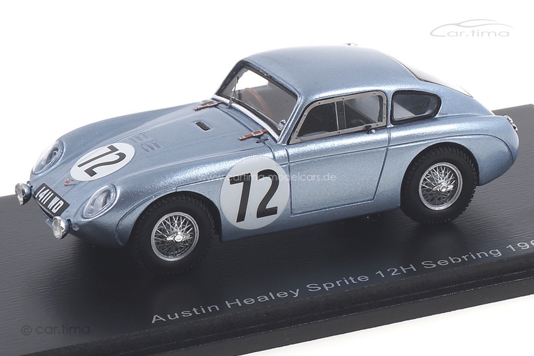 Austin Healey Sprite 12h Sebring 1962 McQueen/Colgate Spark 1:43 S4131 Austin Healey Sprite 12h Sebring 1962 McQueen/Colgate Spark 1:43 S4131