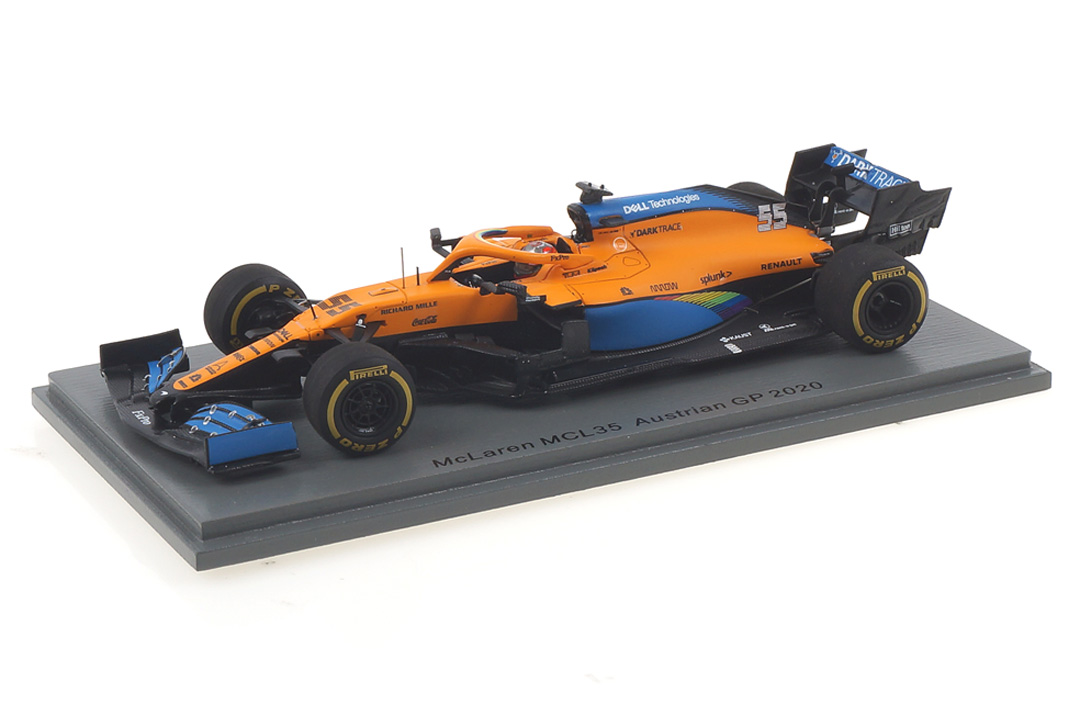 McLaren MCL35 GP Austria 2020 Carlos Sainz Jr. Spark 1:43 S6470