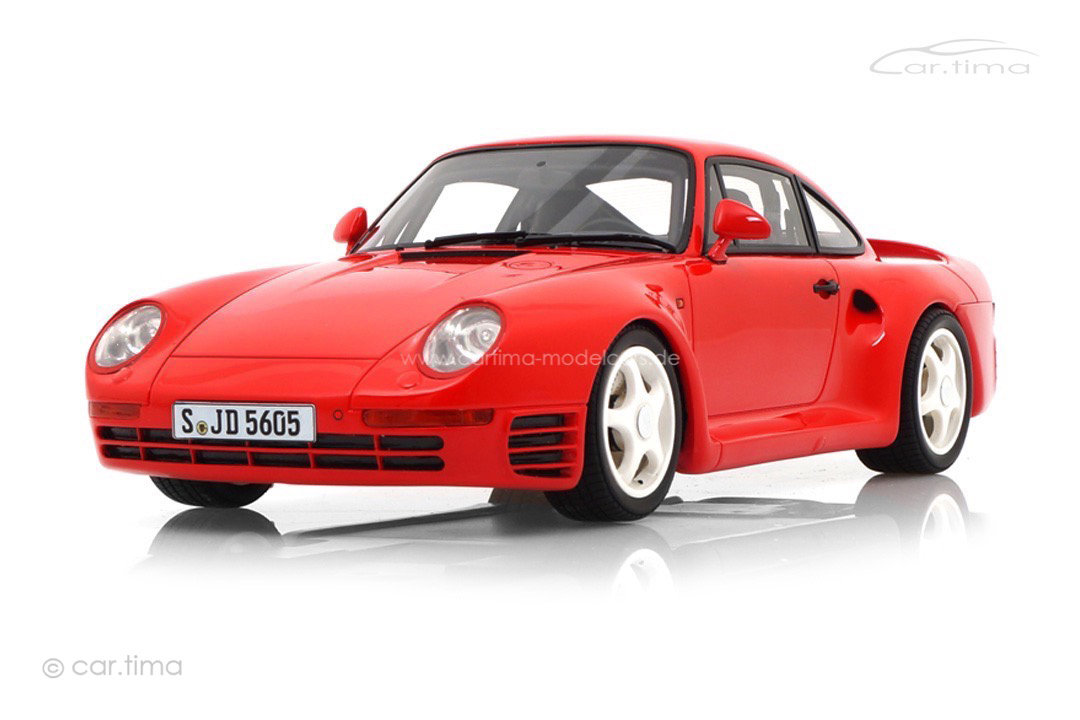 Porsche 959 Indischrot Originalsignatur Walter Röhrl car.tima 1:18 CAR01825028-SIG Porsche 959 Indischrot Originalsignatur Walter Röhrl car.tima 1:18 CAR01825028-SIG