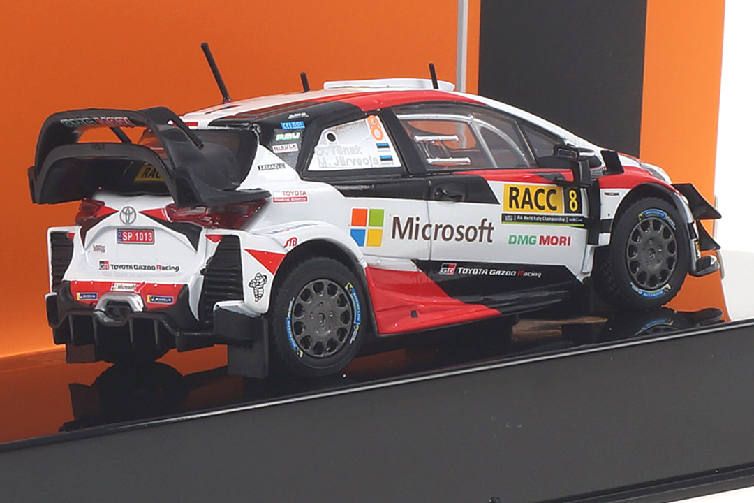 Toyota Yaris WRC Rallye Catalunya 2019 Tänak/Järveoja IXO 1:43 RAM734 Toyota Yaris WRC Rallye Catalunya 2019 Tänak/Järveoja IXO 1:43 RAM734