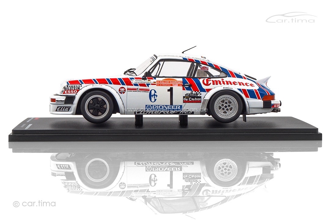 Porsche 911 SC Gr.4 Rallye San Remo 1981 Röhrl/Geistdörfer Werk83 1:18 W1805801 Porsche 911 SC Gr.4 Rallye San Remo 1981 Röhrl/Geistdörfer Werk83 1:18 W1805801