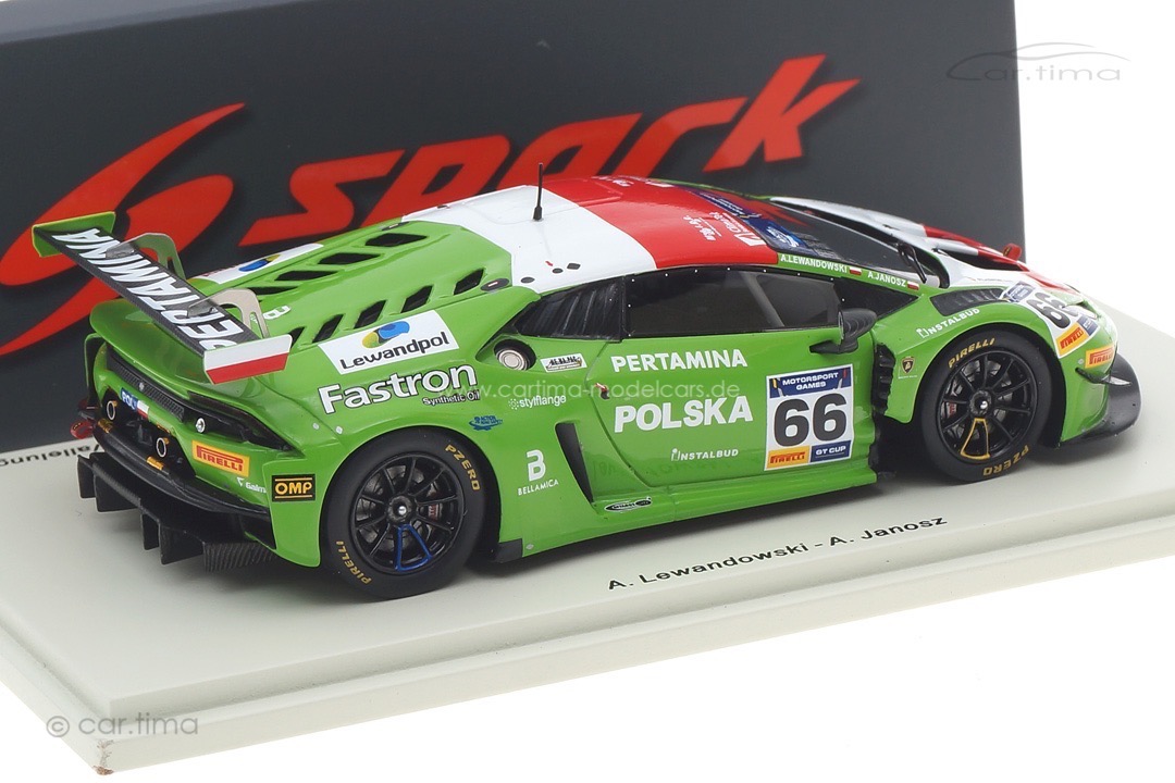 Lamborghini Huracán GT3 evo GT Cup Vallelunga 2019 Lewandowski/Janosz Spark 1:43 S9608