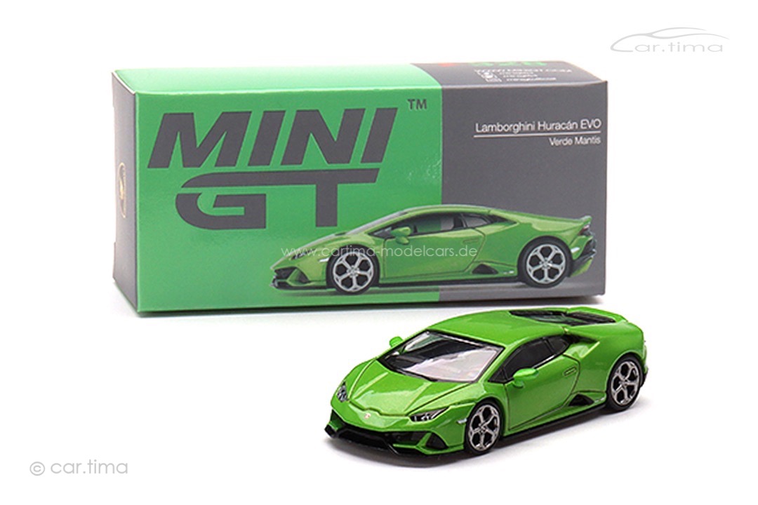 Lamborghini Huracán EVO Verde Mantis MINI GT 1:64 MGT00328-L