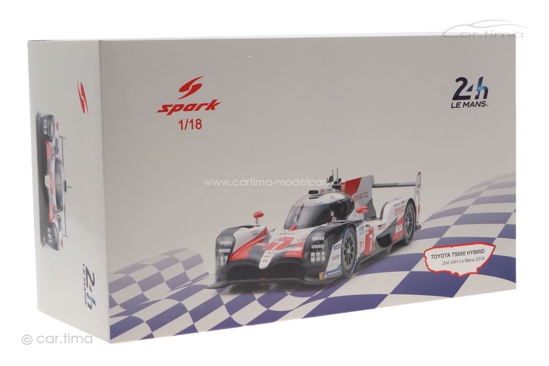 Toyota TS050 Hybrid 24h Le Mans 2019 Conway/Lopez/Kobayashi Spark 1:18 18S426 Toyota TS050 Hybrid 24h Le Mans 2019 Conway/Lopez/Kobayashi Spark 1:18 18S426