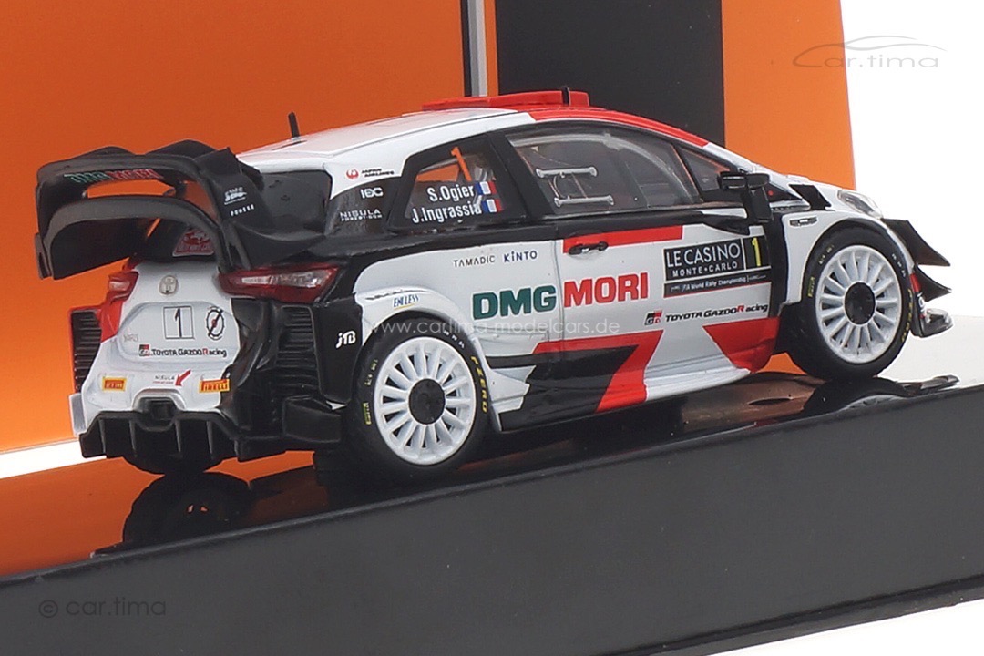 Toyota Yaris WRC Rallye Monte Carlo 2021 Ogier/Ingrassia IXO 1:43 RAM781