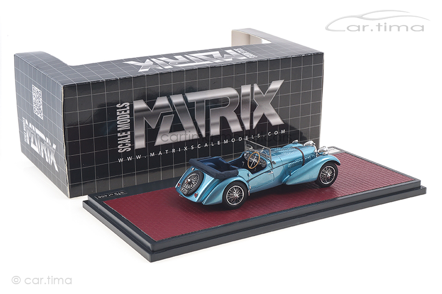 Bugatti T57SC Sports Tourer Vanden Plas blau met. Matrix 1:43 MX40205-101 Bugatti T57SC Sports Tourer Vanden Plas blau met. Matrix 1:43 MX40205-101
