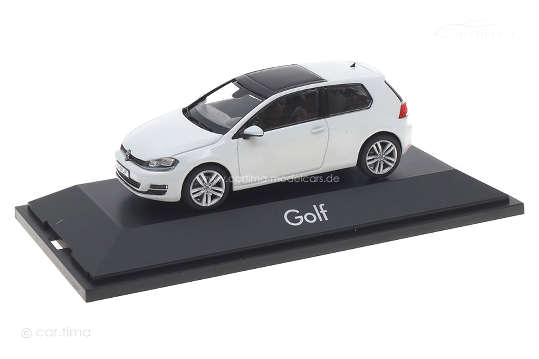 VW Golf VII Pure white Herpa 1:43 070690 VW Golf VII Pure white Herpa 1:43 070690