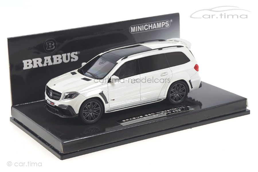 Brabus 850 Widestar XL Basis Mercedes-AMG GLS 63 weiß met. Minichamps 1:43 437037361 Brabus 850 Widestar XL Basis Mercedes-AMG GLS 63 weiß met. Minichamps 1:43 437037361