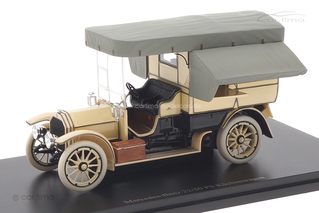 Mercedes-Benz 22/50 PS Küchenwagen 1913 autocult 1:43 01020