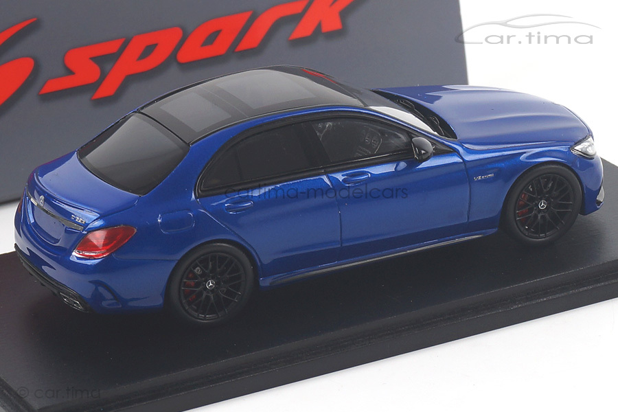 Mercedes-AMG C63S blau Spark 1:43 S4913 Mercedes-AMG C63S blau Spark 1:43 S4913