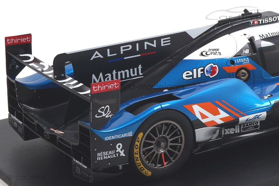 Alpine A470-Gibson Winner LMP2 24h Le Mans 2018 Lapierre/Thiriet Spark 1:18 18S391