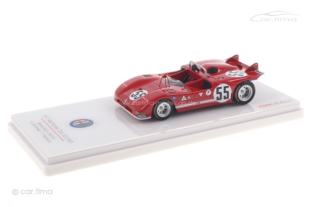 Alfa Romeo Tipo 33/3 Brands Hatch 1971 Stommelen/Hezemans TSM 1:43 TSM164305 Alfa Romeo Tipo 33/3 Brands Hatch 1971 Stommelen/Hezemans TSM 1:43 TSM164305